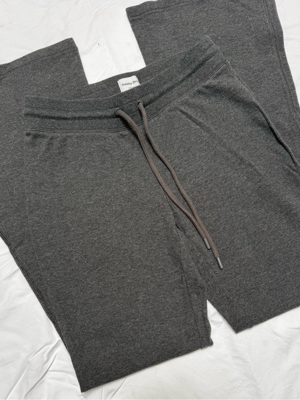Sunday Best baby waffle flare pant